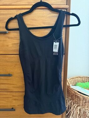 Kindred Bravely Black Maternity Bamboo Support Tank